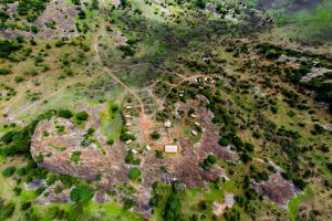 Kichakani Serengeti Camp Aerial View