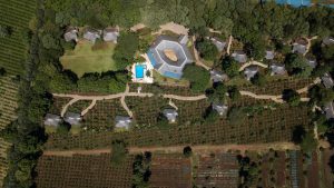 Kitela Lodge Aerial View
