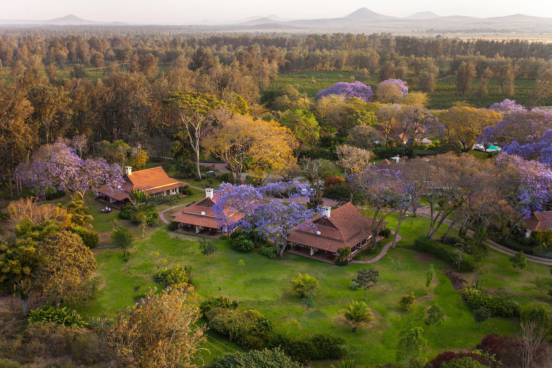 Legendary Lodge Aerial View