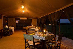 Mara Under Canvas Dining