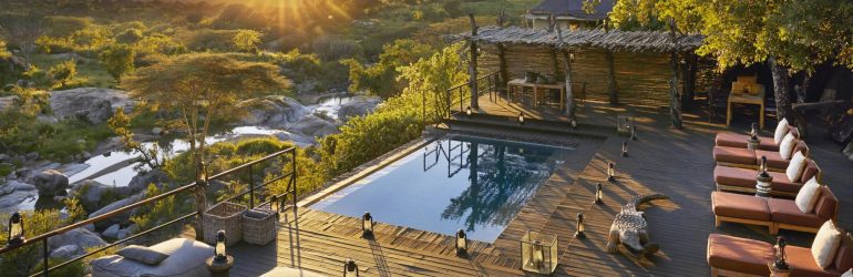 Mwiba Lodge Pool Deck
