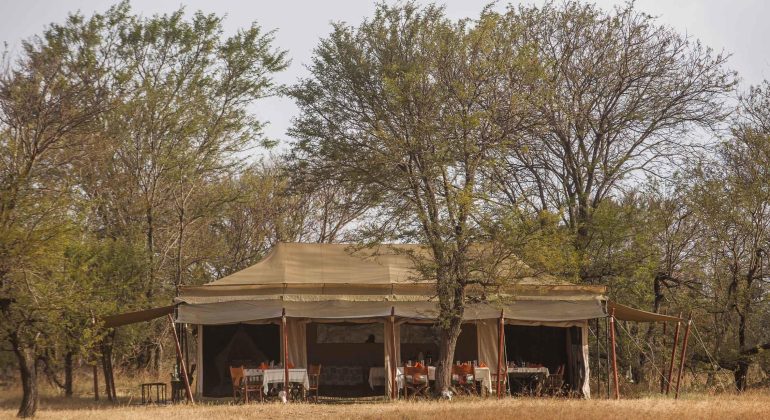 Ndutu Under Canvas Main Tent