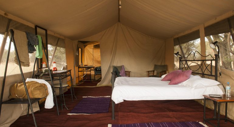 Ndutu Under Canvas Tent Interior