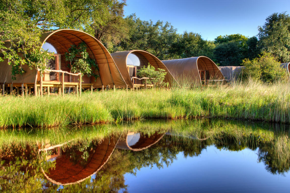 Okuti Camp, Moremi Game Reserve, Botswana
