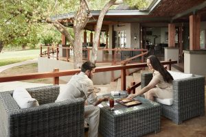 Sanctuary Chobe Chilwero Lodge Deck