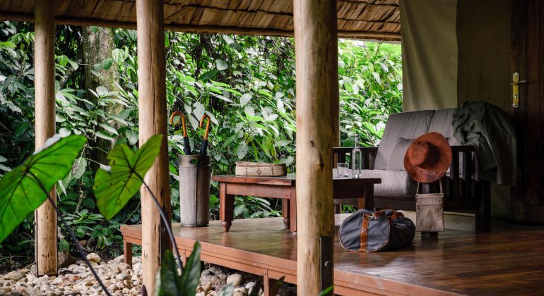 Sanctuary Gorilla Forest Camp Deck