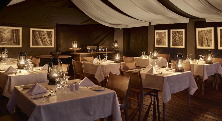 Sanctuary Ngorongoro Crater Camp Dining Tent