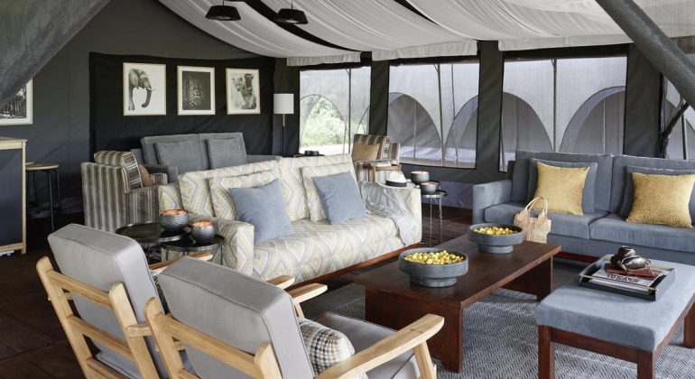Sanctuary Ngorongoro Crater Camp Lounge