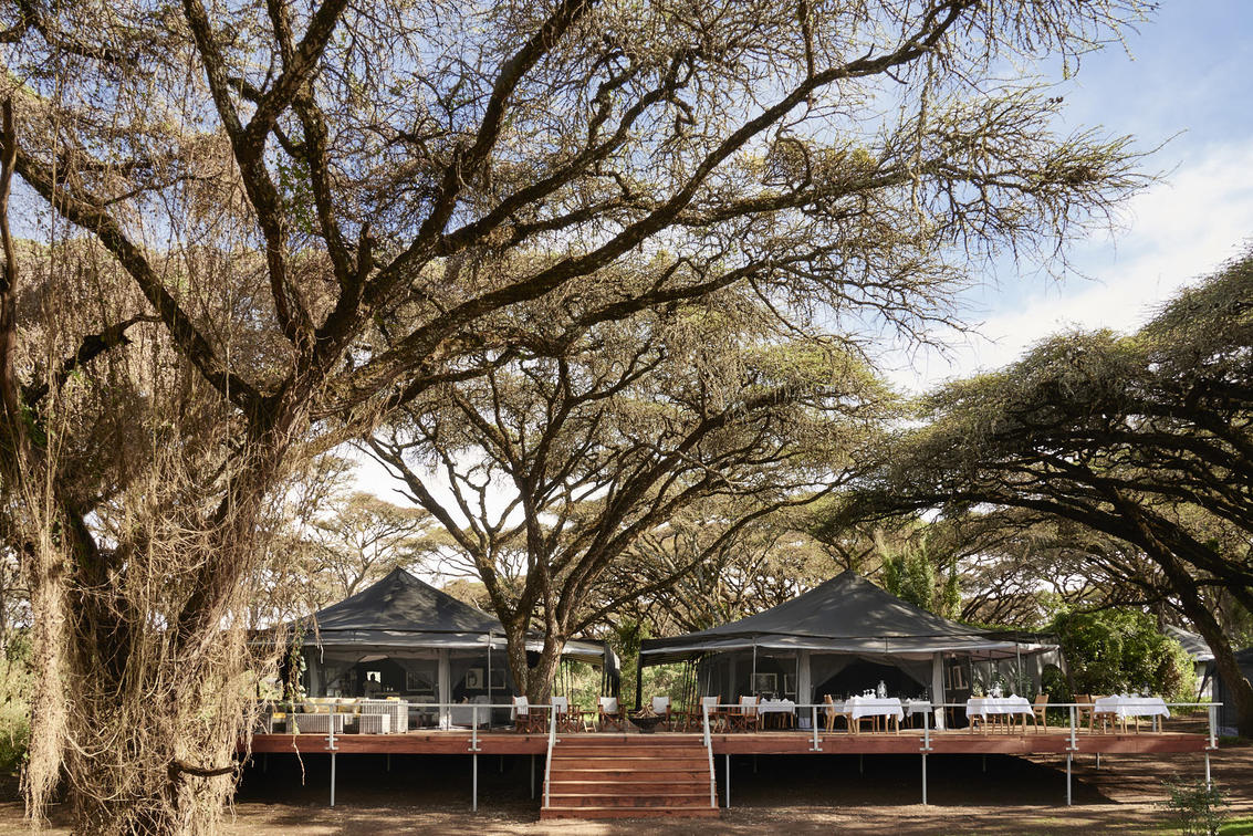 Sanctuary Ngorongoro Crater Camp View