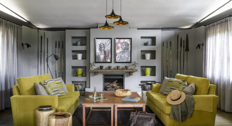 Sanctuary Olonana Camp Lounge