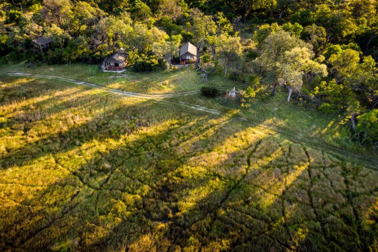 Sanctuary Stanley's Camp Aerial View