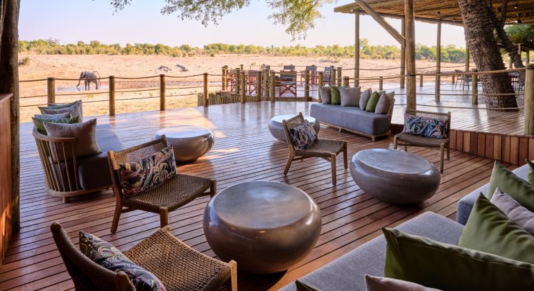 Savute Safari Lodge Deck