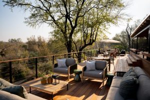 Simbambili Game Lodge Deck