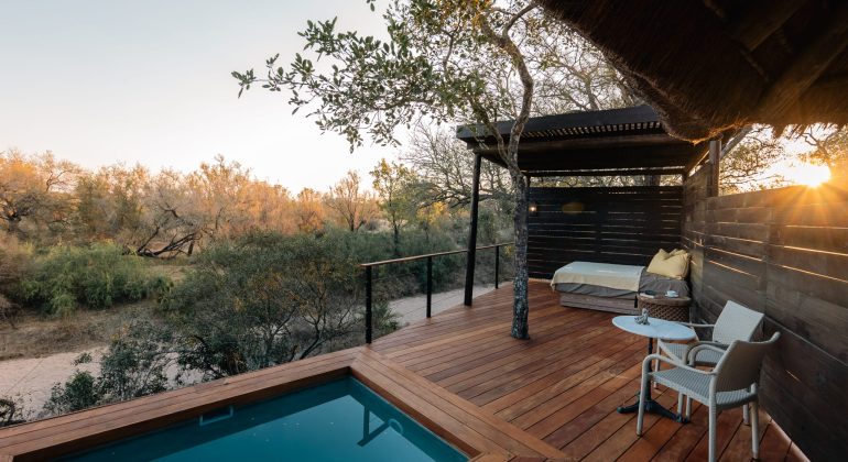 Simbambili Game Lodge Pool