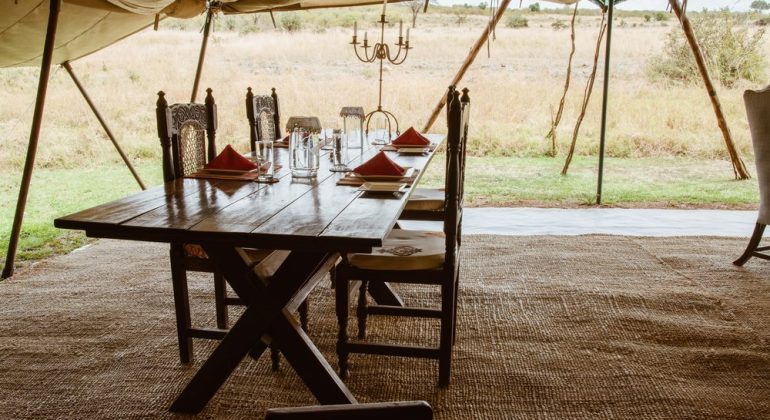 Speke's Camp Dining