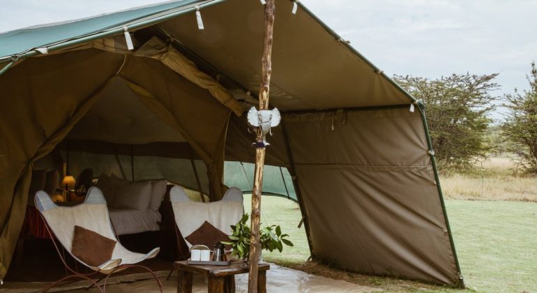 Speke's Camp Tent
