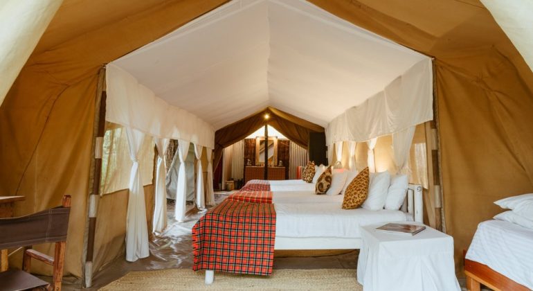 Speke's Camp Tent Interior