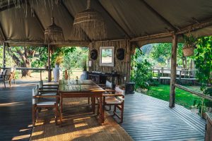 Anabezi Luxury Camp Sitting Area