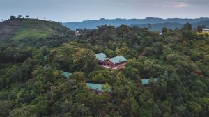 Clouds Mountain Lodge Aerial View