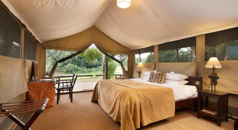 Governor's Camp Tent Interior