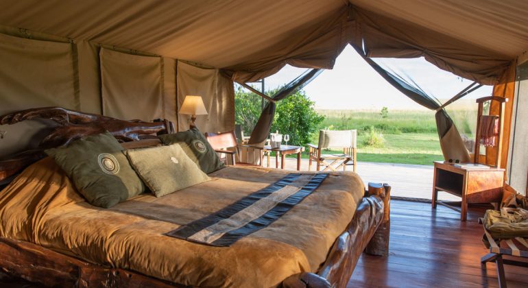 Governors' Camp Tent Interior