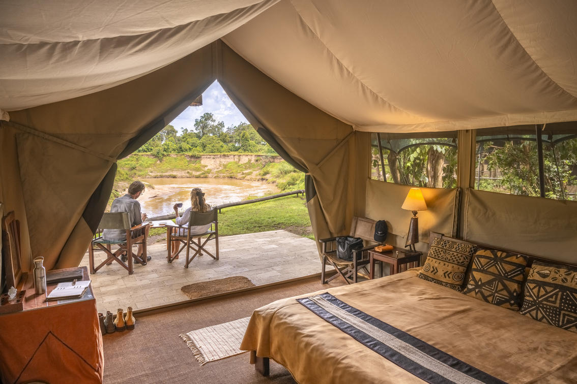 Governors' Camp View From Tent