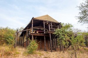 Kirawira Serena Camp Bedroom Tent
