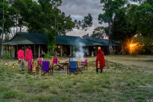 Lemala Mara Tented Camp Main Area