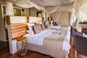 Lemala Wildwaters Lodge Bedroom