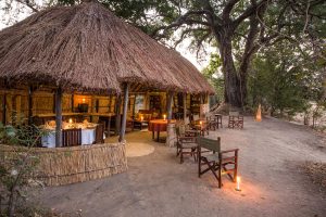 Mwaleshi Camp Dining