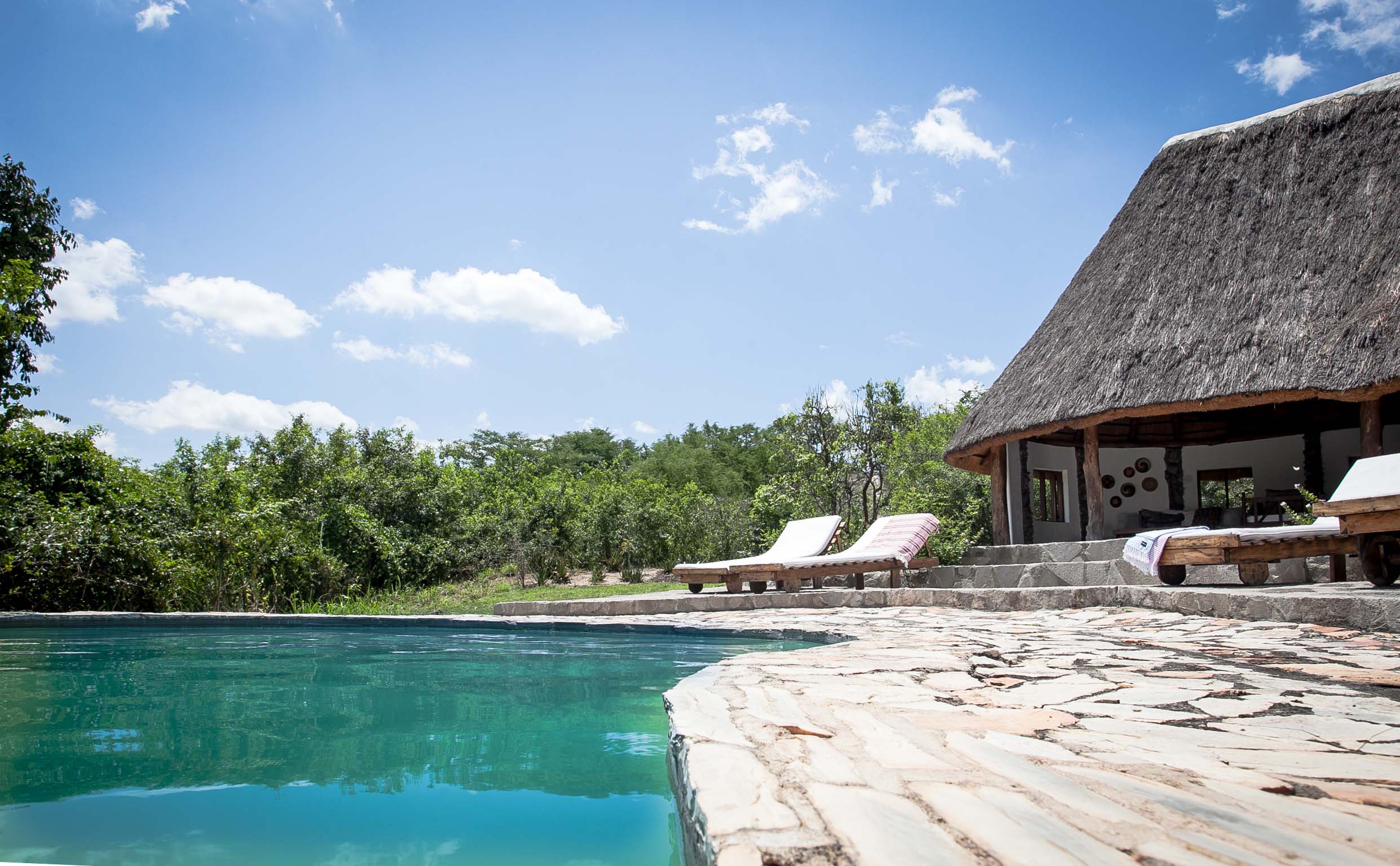 Semliki Safari Lodge Poolside