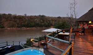 Serena Mivumo River Lodge Deck