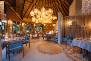 Thonga Beach Lodge Dining