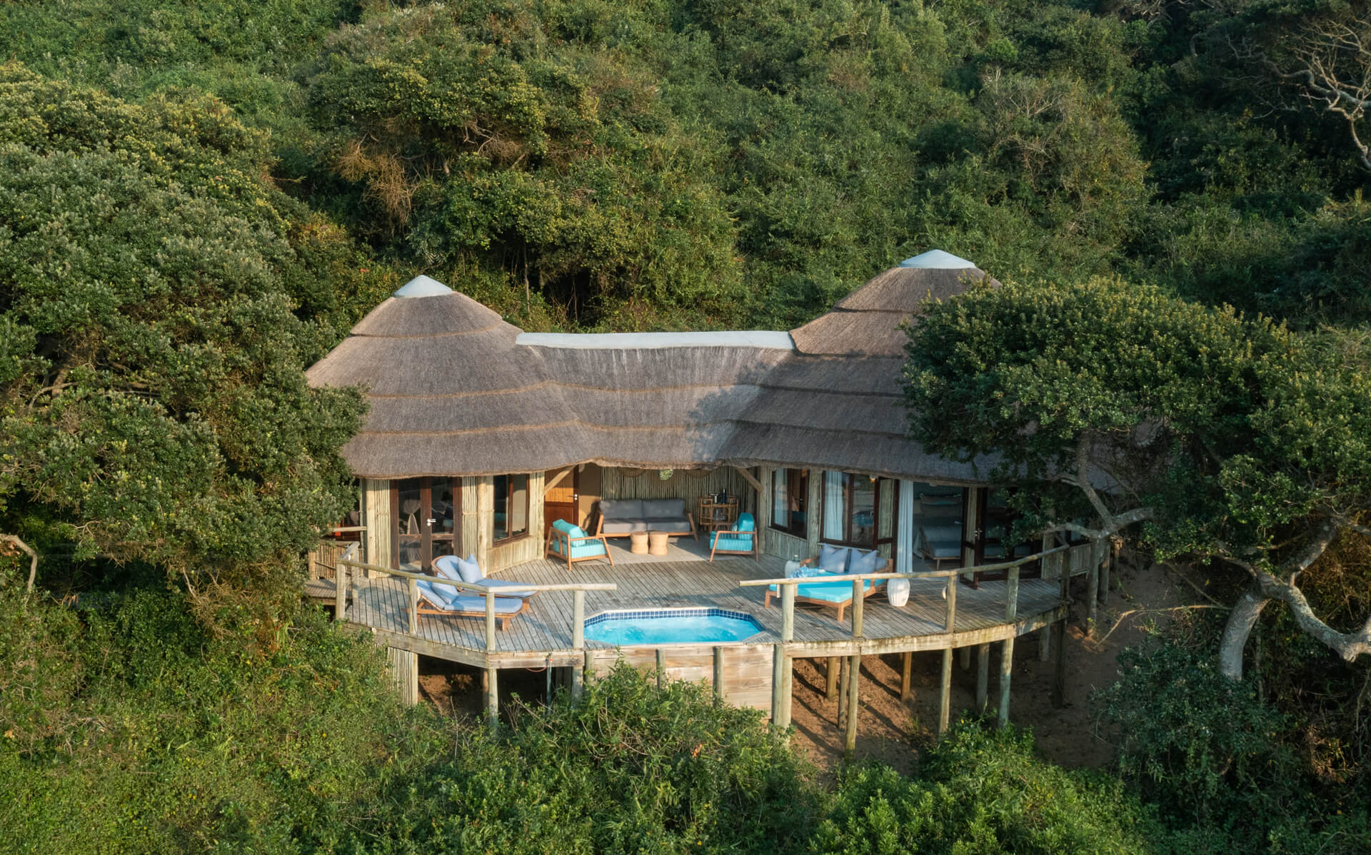 Thonga Beach Lodge View