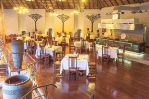 Chobe Bush Lodge Dining