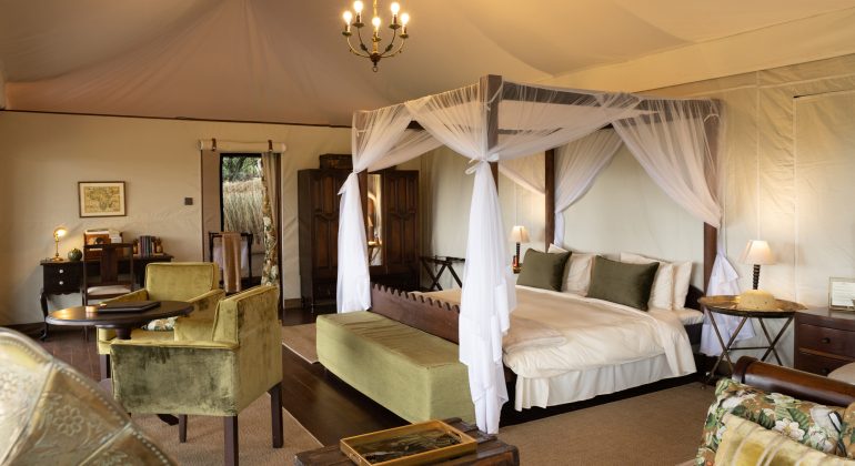 Cottar's Safaris Csmp, Luxury Double Tent.