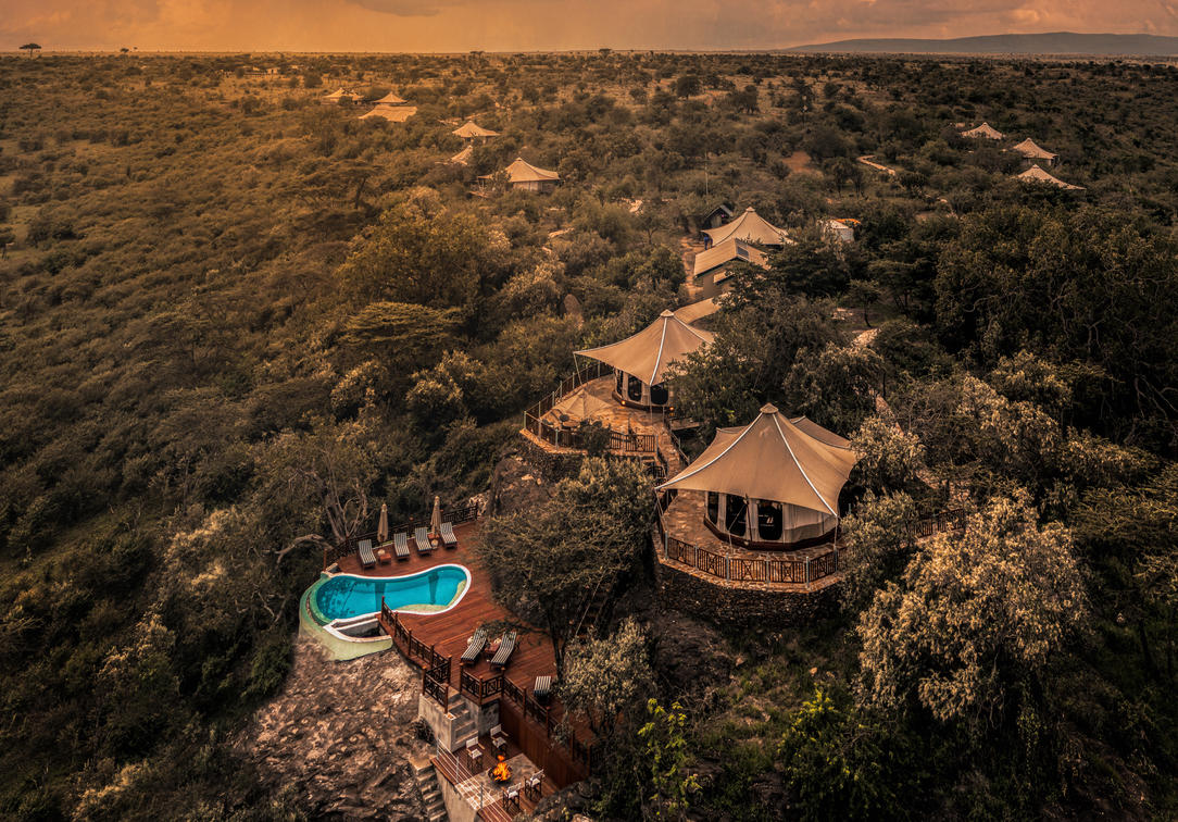 Hemingways Ol Seki Aerial View