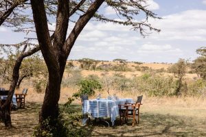 Hemingways River Camp Mara Bush Dining