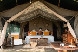 Hemingways River Camp Mara Tent Interior