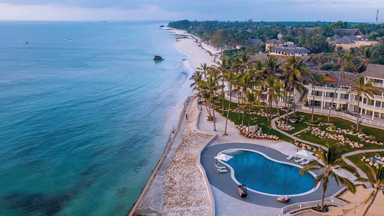 Hemingways Watamu Aerial View