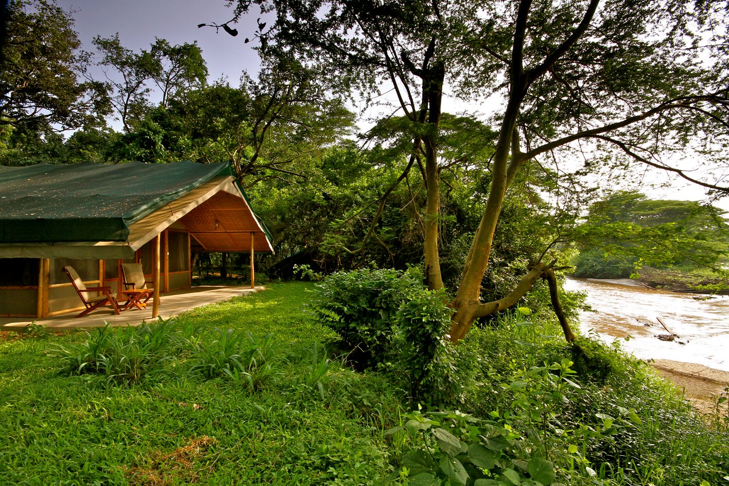 Ishasha Tent On River