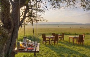 Kaskaz Mara Camp Outdoor Dining