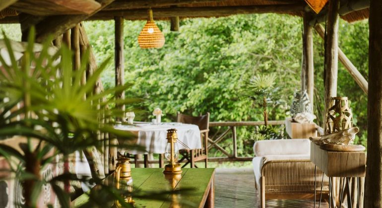 Katavi Wildlife Camp Dining