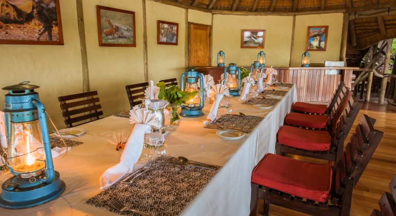Lagoon Camp Dining