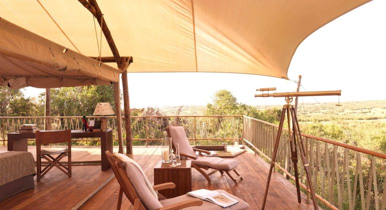 Mara Bushtops Camp Deck
