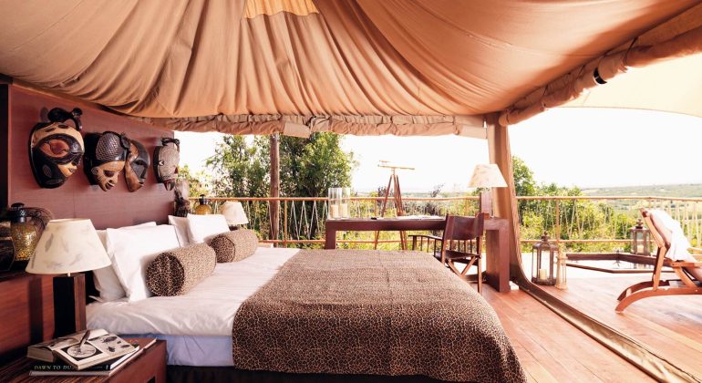 Mara Bushtops Camp Rooms