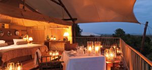Mara Bushtops Camp Tent Dining