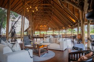 Moremi Crossing Camp Lounge