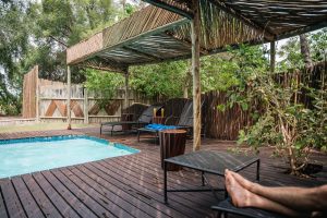 Moremi Crossing Camp Poolside