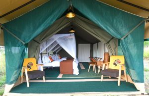 Nasikia Mobile Camp Tent Bedroom